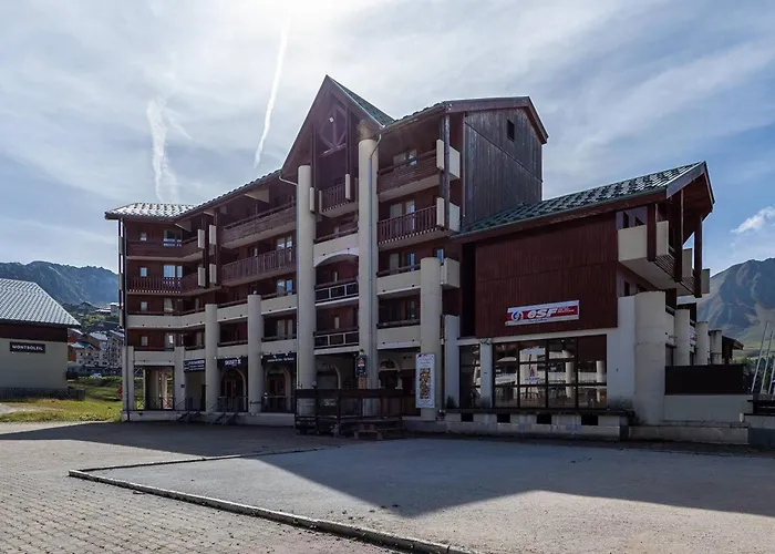 Apartman Skis Aux Pieds Avec Balcon Et Wifi Pour 6 Personnes A Plagne Soleil - Fr-1-351-275